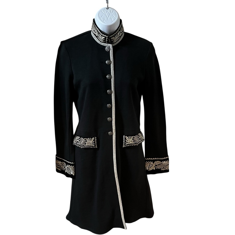 Denim & Supply Ralph Lauren Black Polo Jacket RRL Military Medium